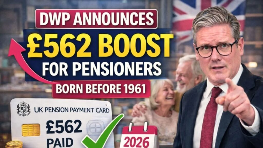 £562 DWP Payment 2026