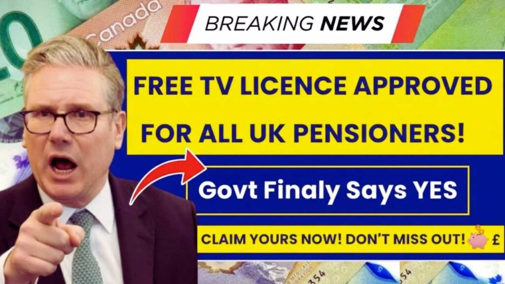 All UK Pensioners Get Free TV Licence