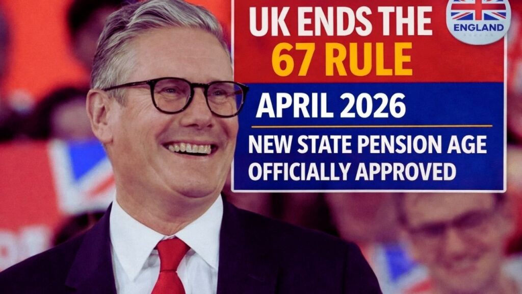 April 2026 UK State Pension Age Update