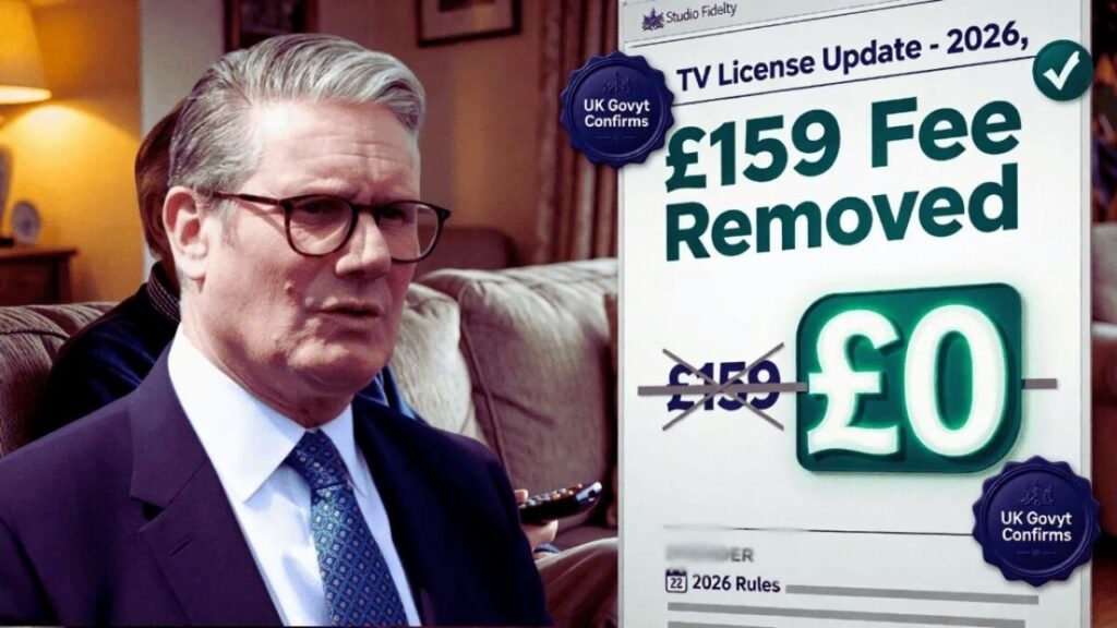 UK Govt Confirms Free TV Licence for Over-60s