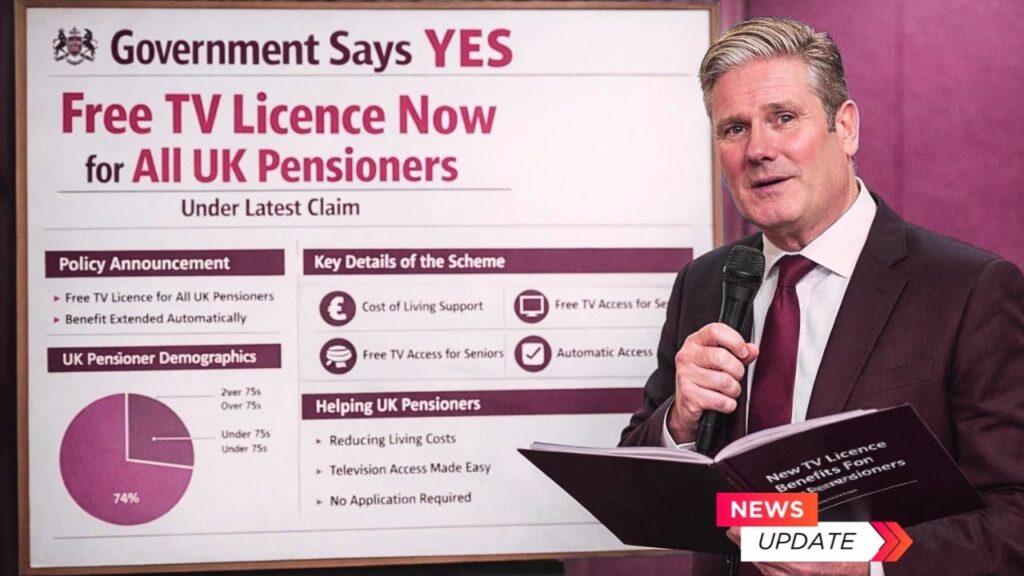 Free TV Licences for UK Pensioners in 2026