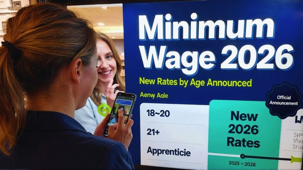 New UK Minimum Wage Rates for 2026