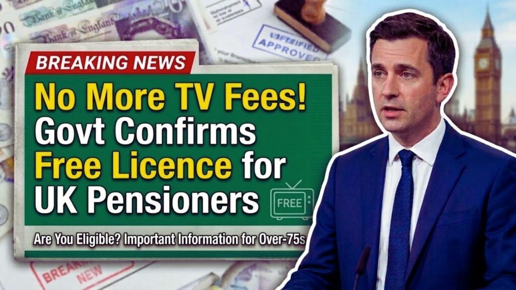 No More TV Fees! Govt Confirms Free Licence for UK Pensioners