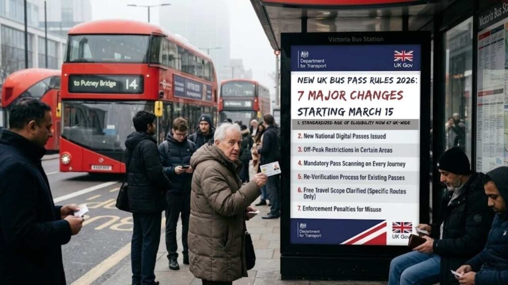 UK Bus Pass Update 2026