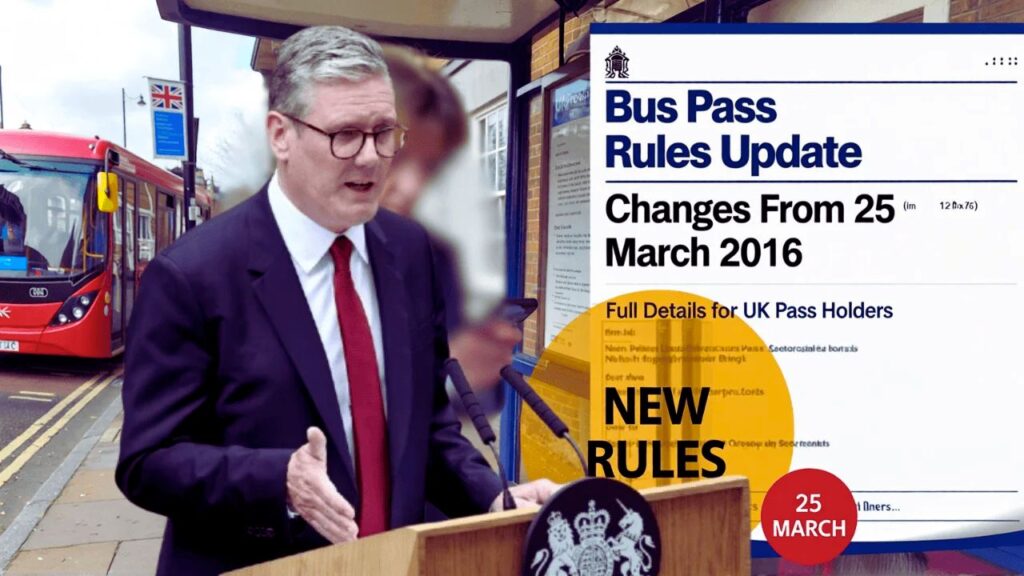 UK Free Bus Pass Rules Officially Changing