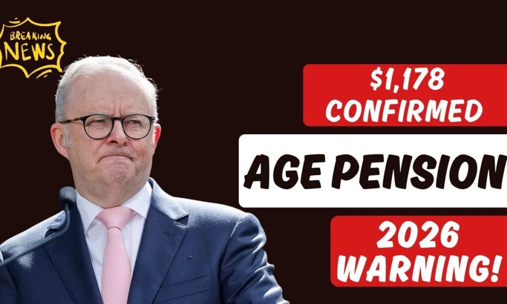 Age Pension 2026 Shock: The $1,178 Fortnightly
